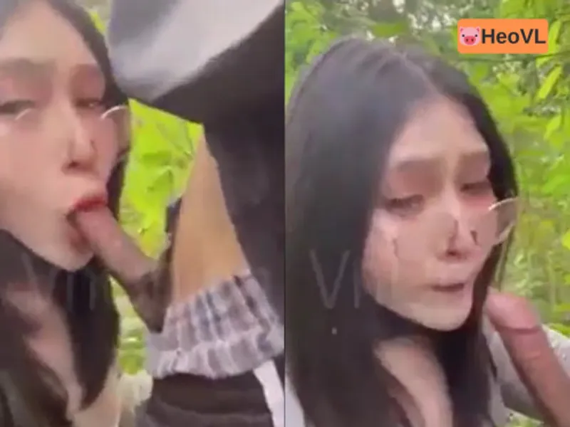 đi dã ngoại tiện nắc con ghệ ở trong rừng